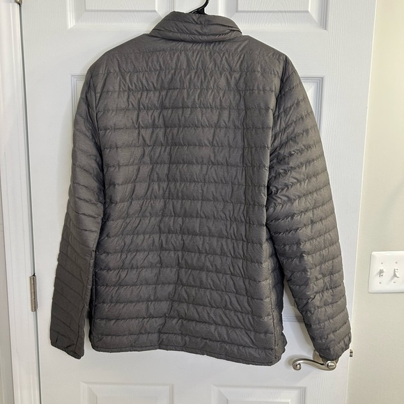 32 Degree Heat Black Ultra Light Full Zip Puffer Jacket Men’s Size M Gray Down - Picture 10 of 10